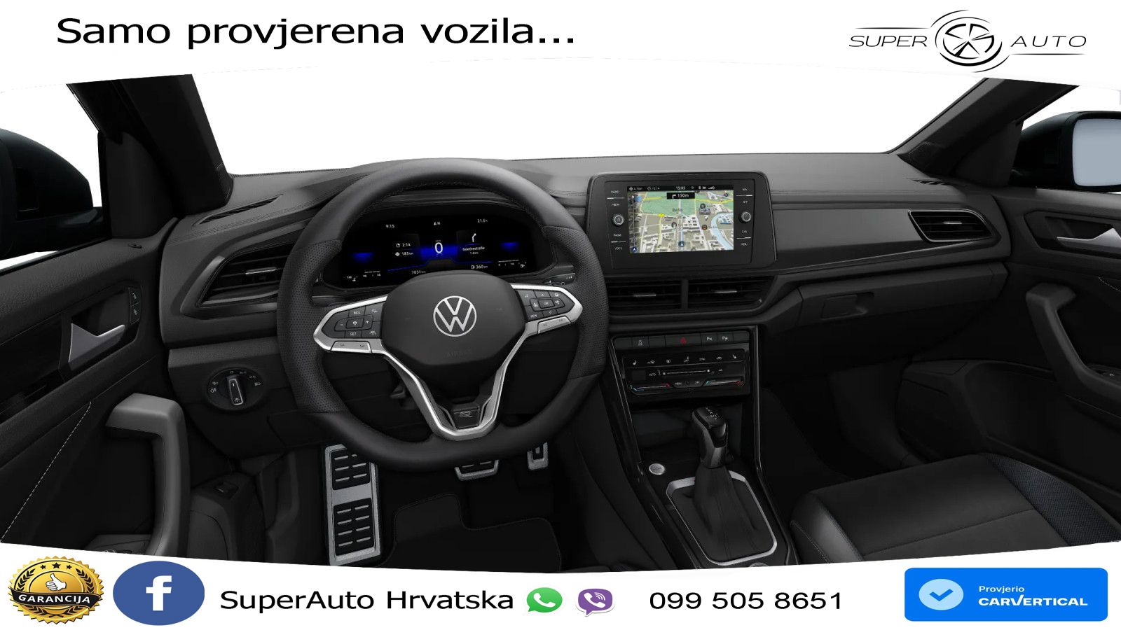 Volkswagen T-Roc 2.0 TSI (190 KS) 4M DSG R-Line LED+GR SJED+ACC