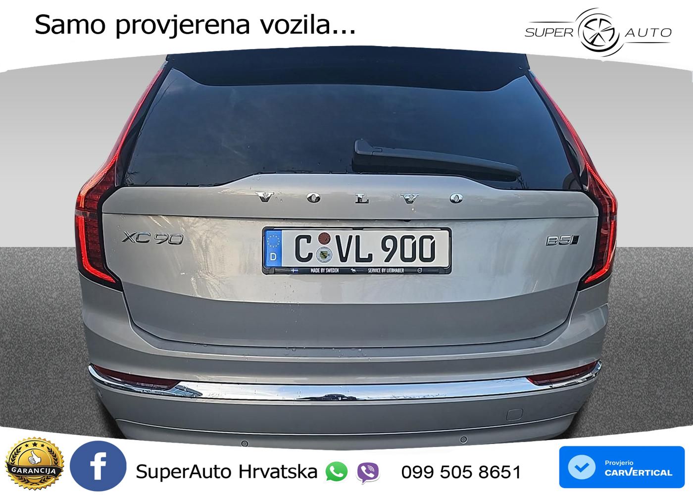 Volvo XC90 2.0 B5 AWD Automatic MATRIX+GR SJED+KAM