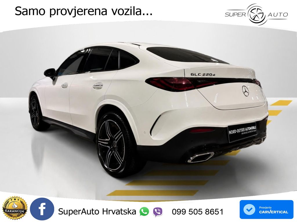 Mercedes GLC Coupe 220d (197 KS) 4MATIC 9G-TRONIC AMG ACC+GR SJED+360+PANO