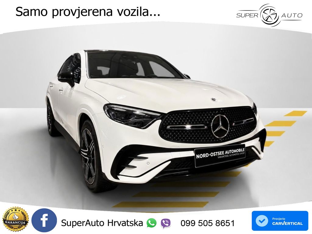 Mercedes GLC Coupe 220d (197 KS) 4MATIC 9G-TRONIC AMG ACC+GR SJED+360+PANO
