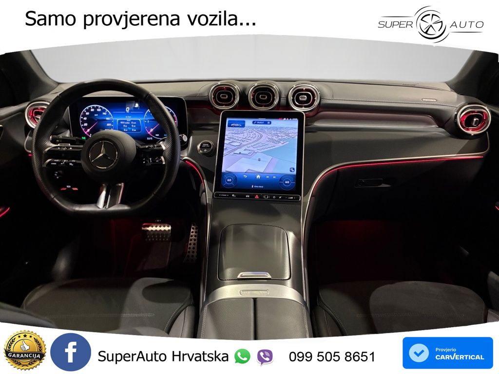 Mercedes GLC Coupe 220d (197 KS) 4MATIC 9G-TRONIC AMG ACC+GR SJED+360+PANO