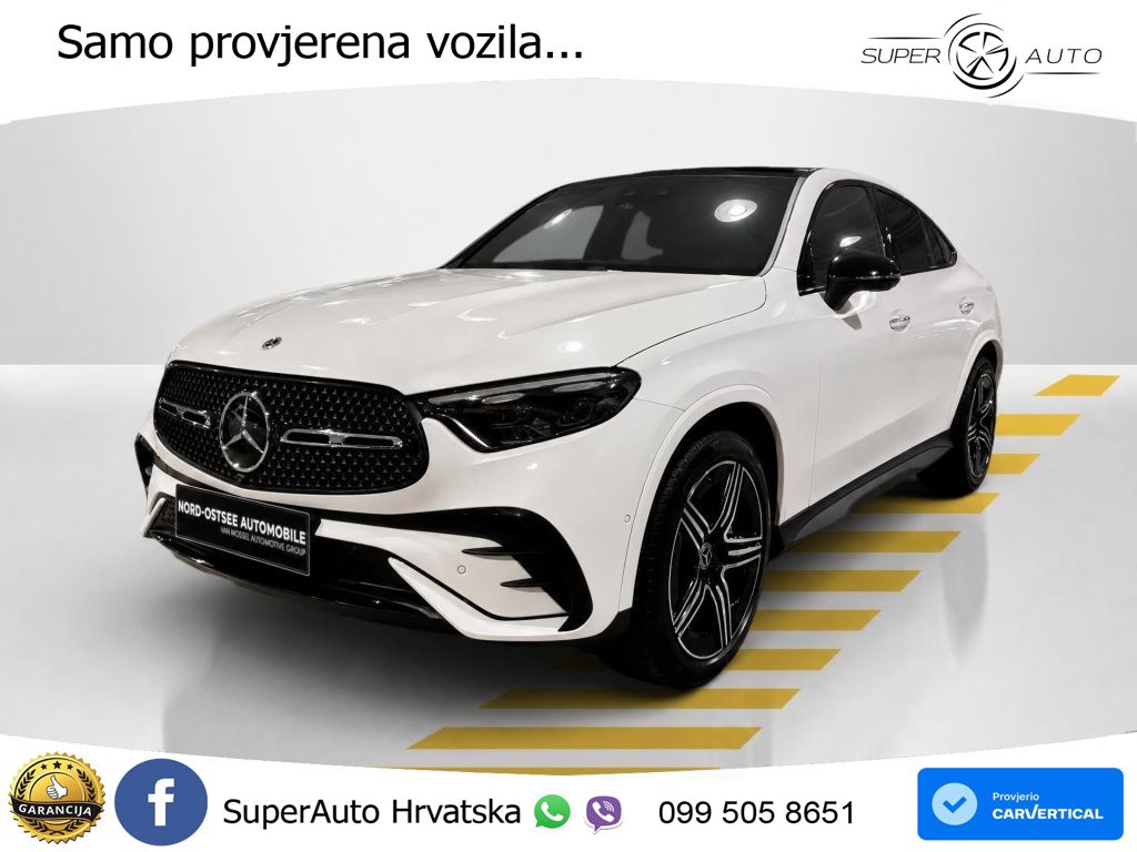 Mercedes GLC Coupe 220d (197 KS) 4MATIC 9G-TRONIC AMG ACC+GR SJED+360+PANO