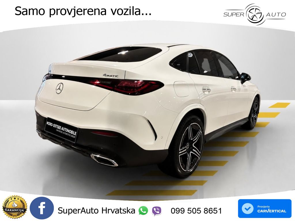 Mercedes GLC Coupe 220d (197 KS) 4MATIC 9G-TRONIC AMG ACC+GR SJED+360+PANO
