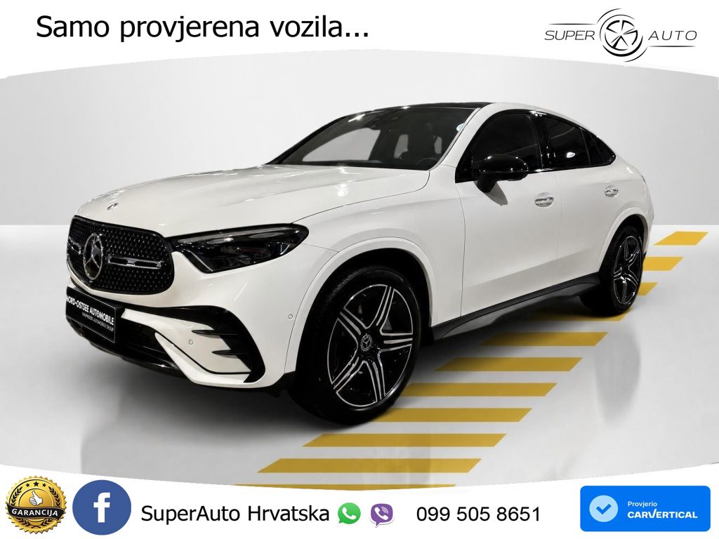 Mercedes GLC Coupe 220d (197 KS) 4MATIC 9G-TRONIC AMG ACC+GR SJED+360+PANO