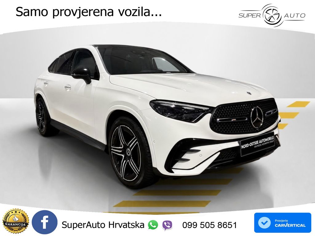 Mercedes GLC Coupe 220d (197 KS) 4MATIC 9G-TRONIC AMG ACC+GR SJED+360+PANO