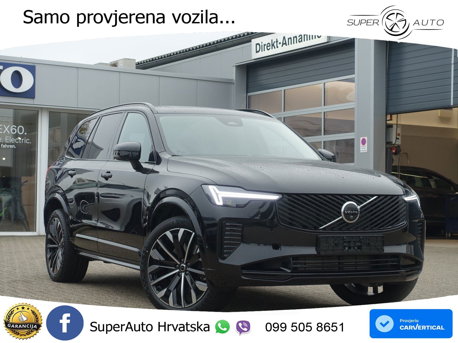 Volvo XC90 2.0 T8 AWD Automatic ACC+HEAD+4xGR SJED+360+PANO