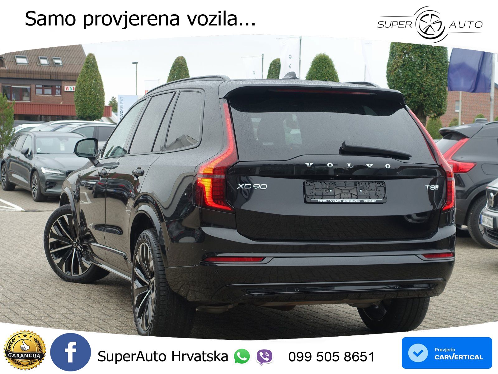 Volvo XC90 2.0 T8 AWD Automatic ACC+HEAD+4xGR SJED+360+PANO