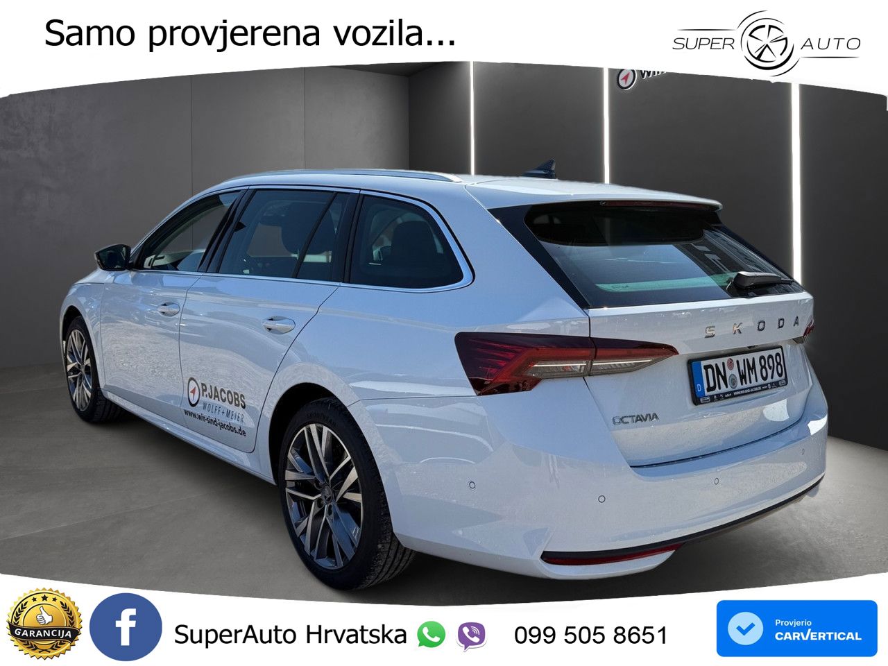 Škoda Octavia Combi 1.5 TSI (150 KS) DSG Selection LED+GR SJED+ACC