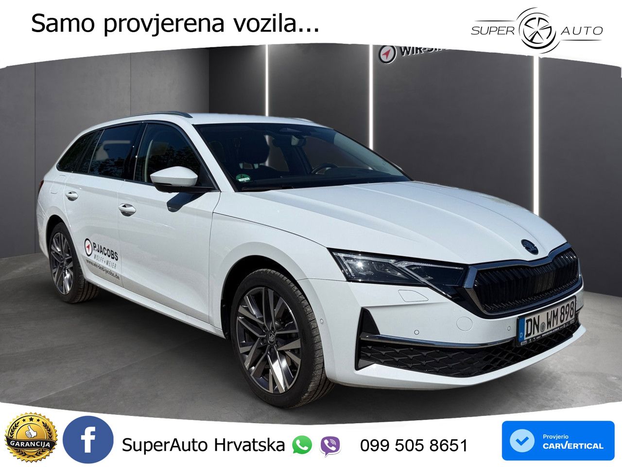 Škoda Octavia Combi 1.5 TSI (150 KS) DSG Selection LED+GR SJED+ACC