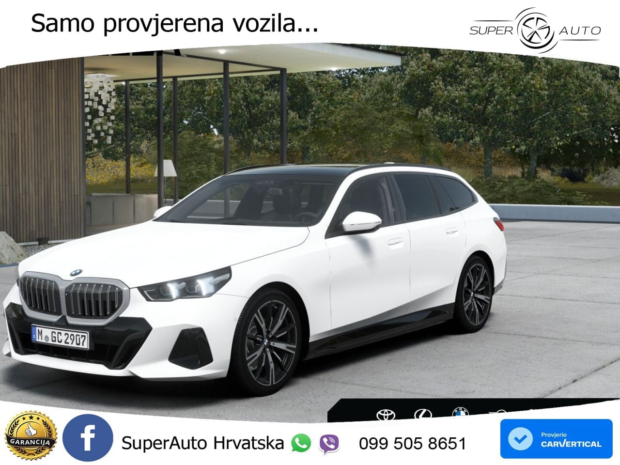BMW 520d Touring (197 KS) xDrive Steptronic M Sport ACC+HEAD+4xGR SJED+360+PANO