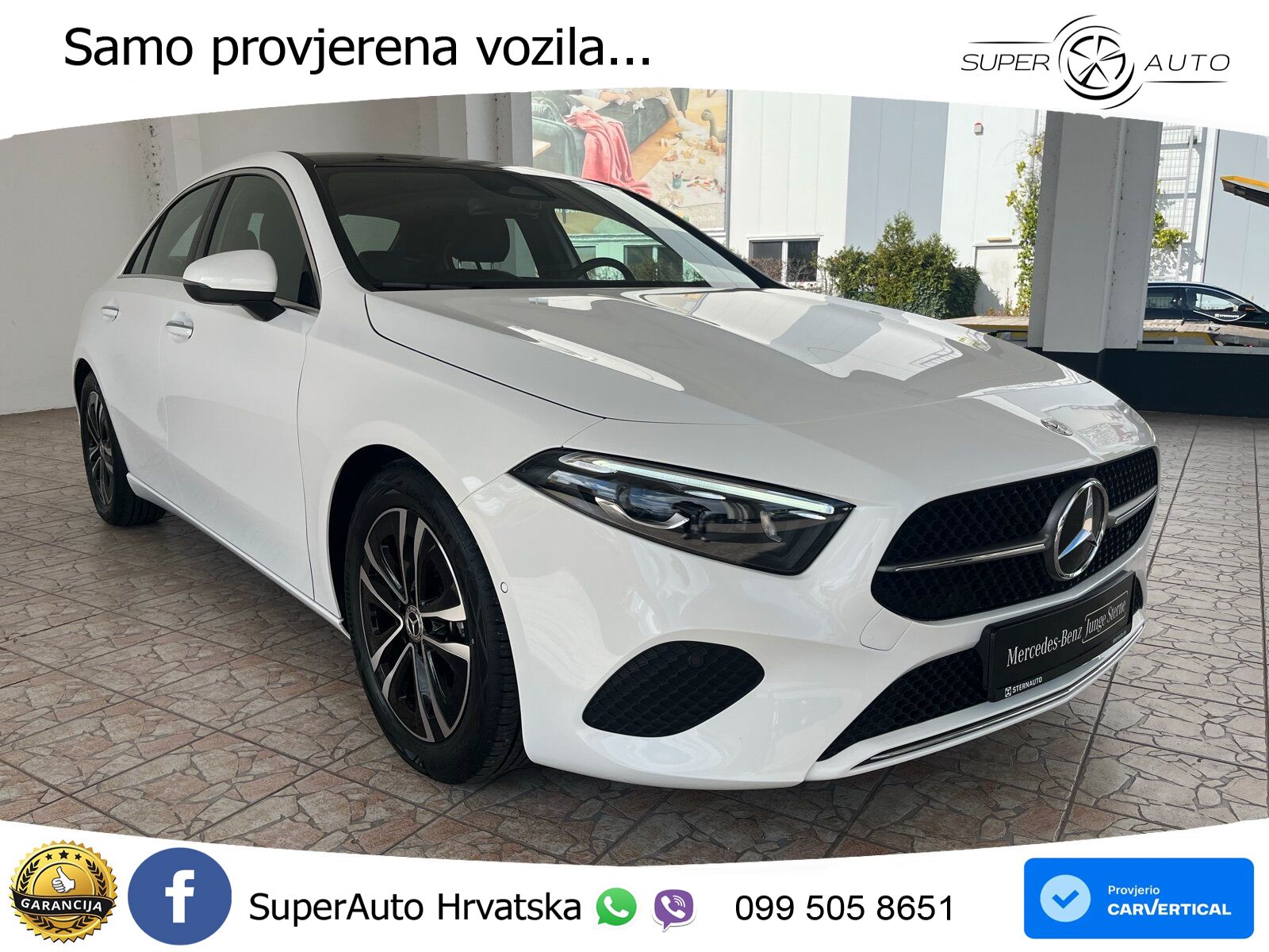 Mercedes-Benz A 200 7G-DCT LED+GR SJED+ACC
