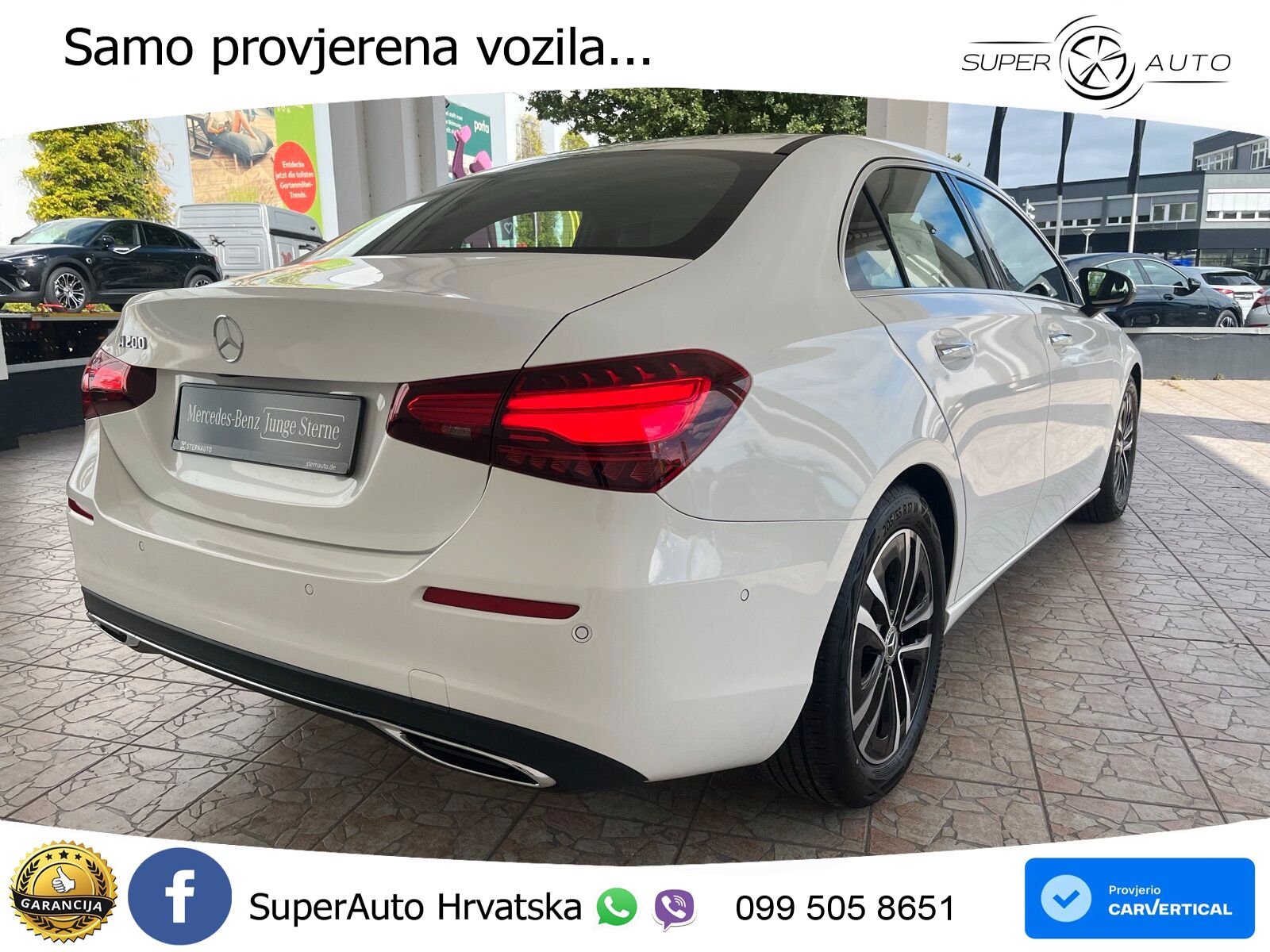 Mercedes-Benz A 200 7G-DCT LED+GR SJED+ACC