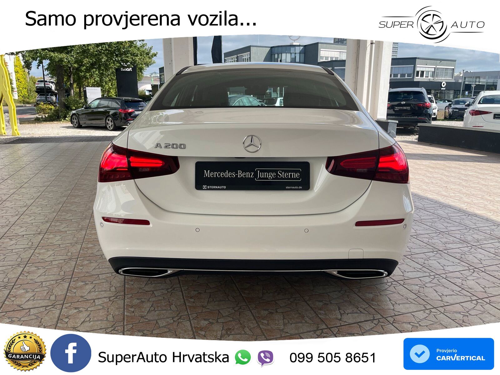 Mercedes-Benz A 200 7G-DCT LED+GR SJED+ACC