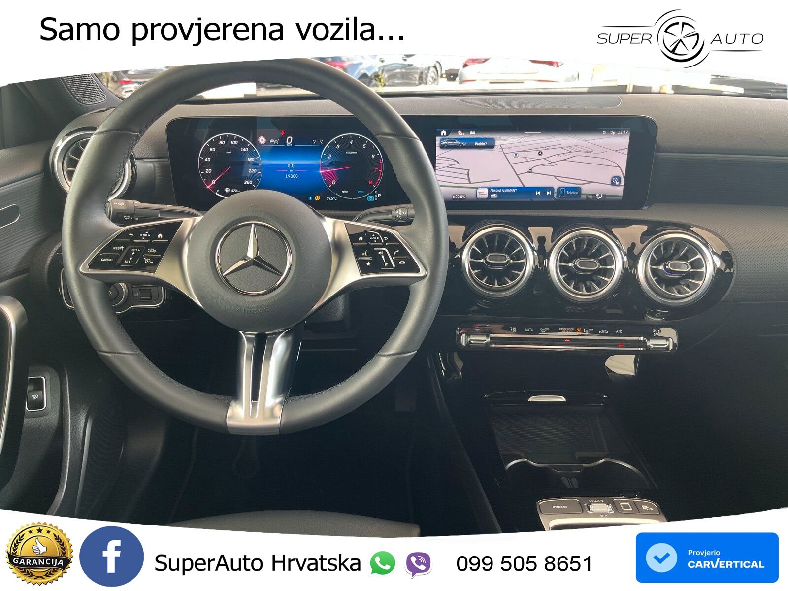 Mercedes-Benz A 200 7G-DCT LED+GR SJED+ACC