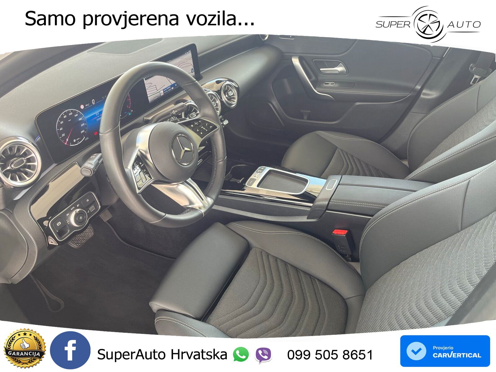 Mercedes-Benz A 200 7G-DCT LED+GR SJED+ACC