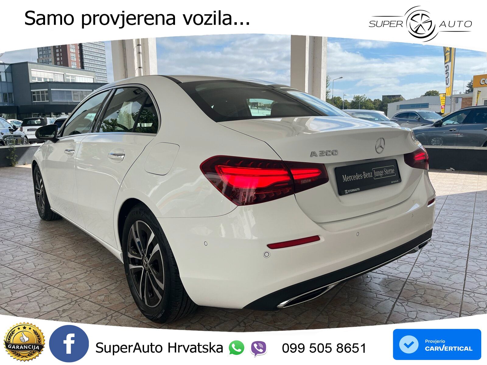 Mercedes-Benz A 200 7G-DCT LED+GR SJED+ACC