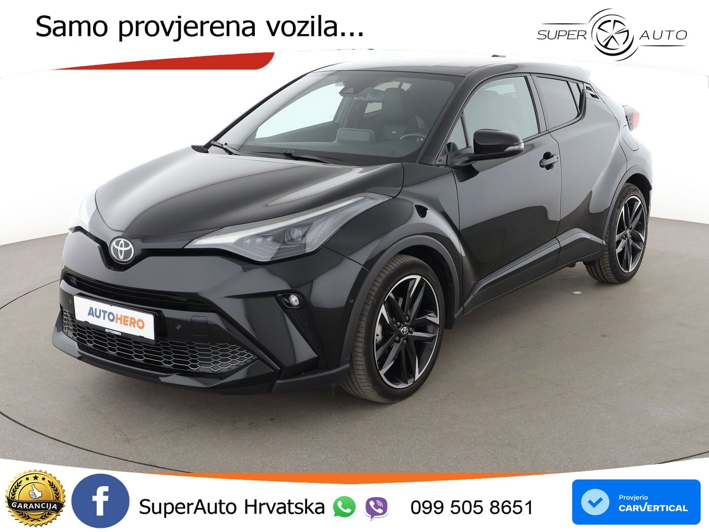 Toyota C-HR 2.0 (184 KS) Hybrid e-CVT GR Sport LED+GR SJED+ACC