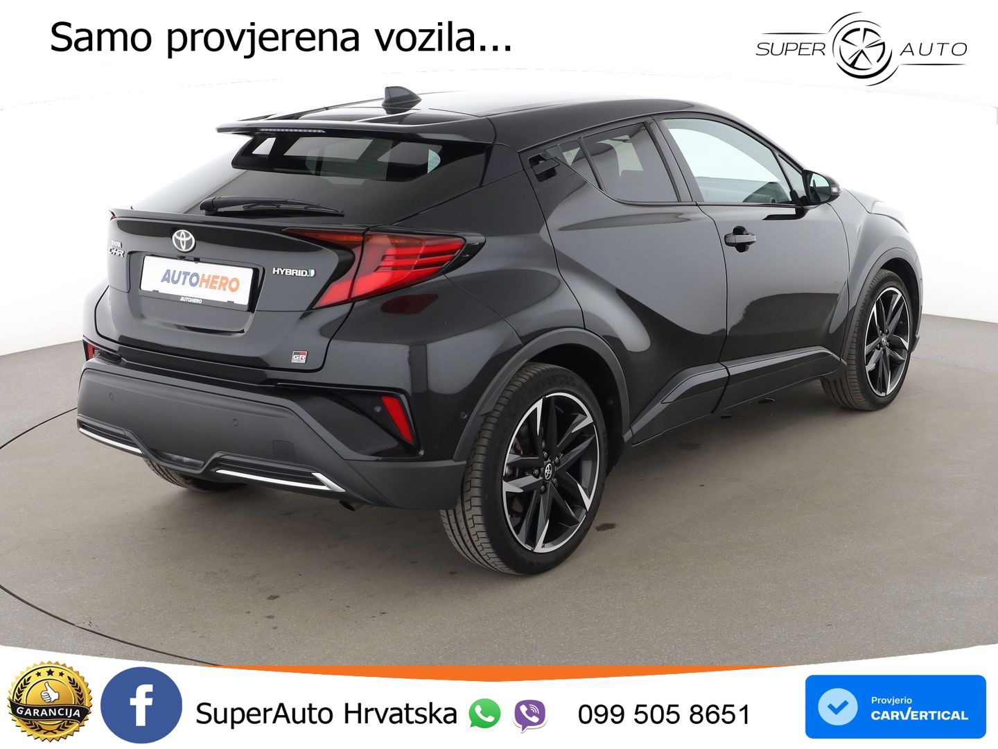 Toyota C-HR 2.0 (184 KS) Hybrid e-CVT GR Sport LED+GR SJED+ACC