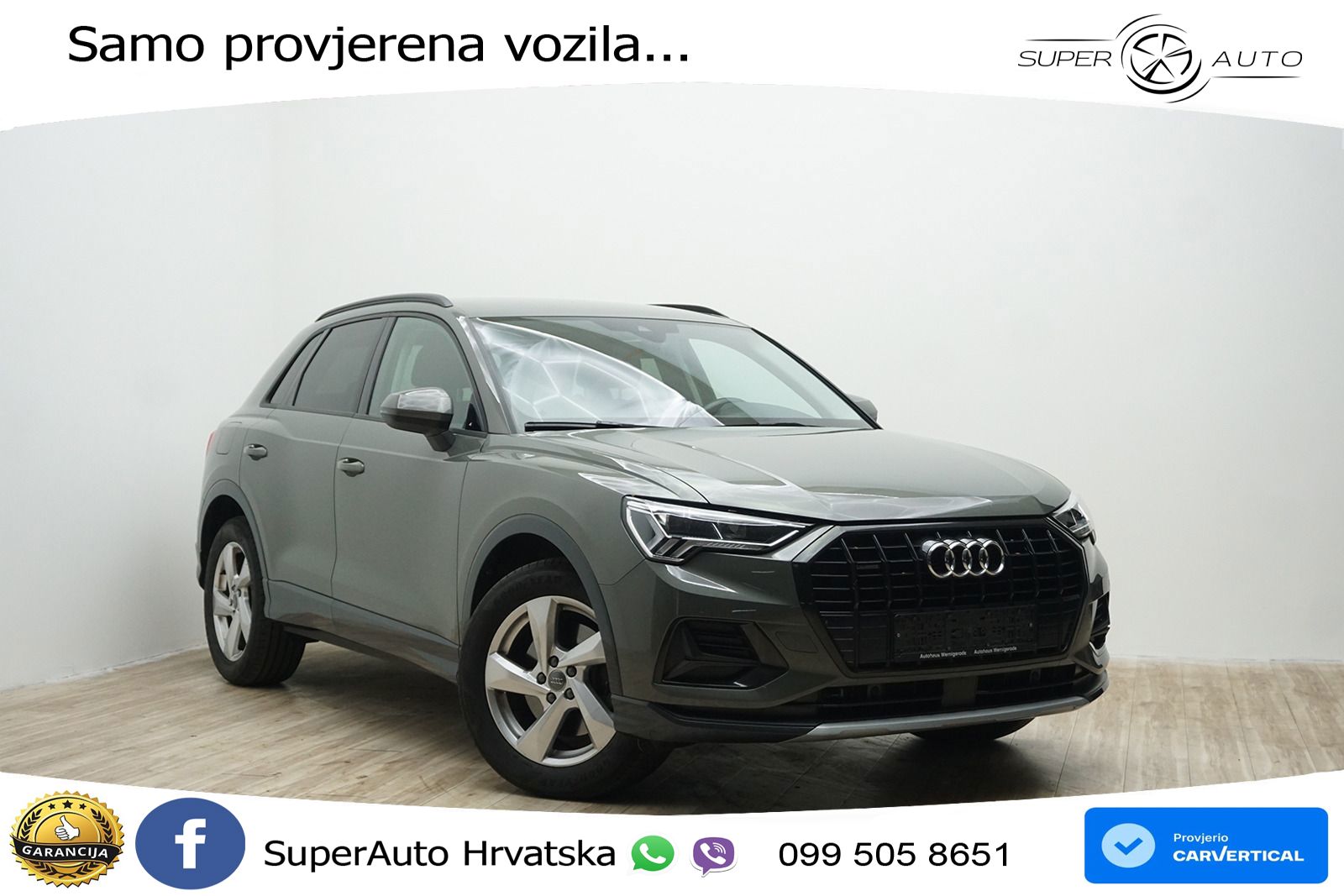 Audi Q3 40 TFSI (190 KS) quattro S tronic advanced LED+GR SJED+ACC