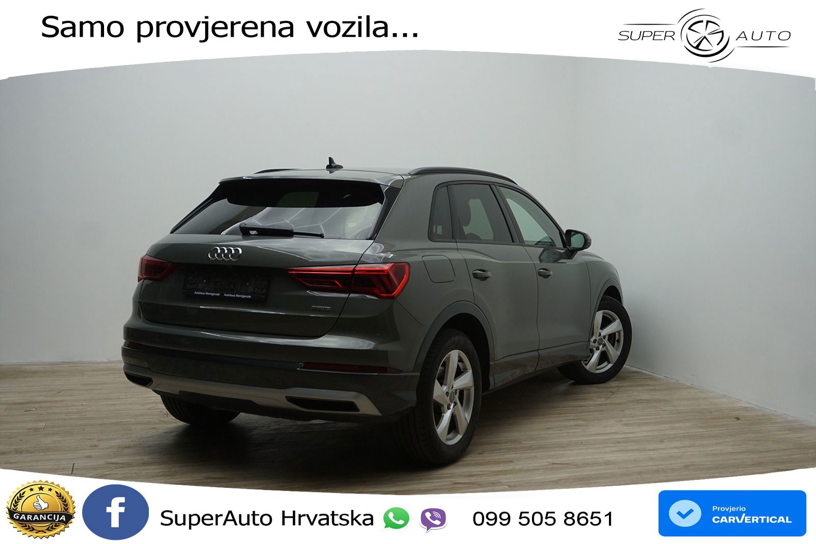 Audi Q3 40 TFSI (190 KS) quattro S tronic advanced LED+GR SJED+ACC