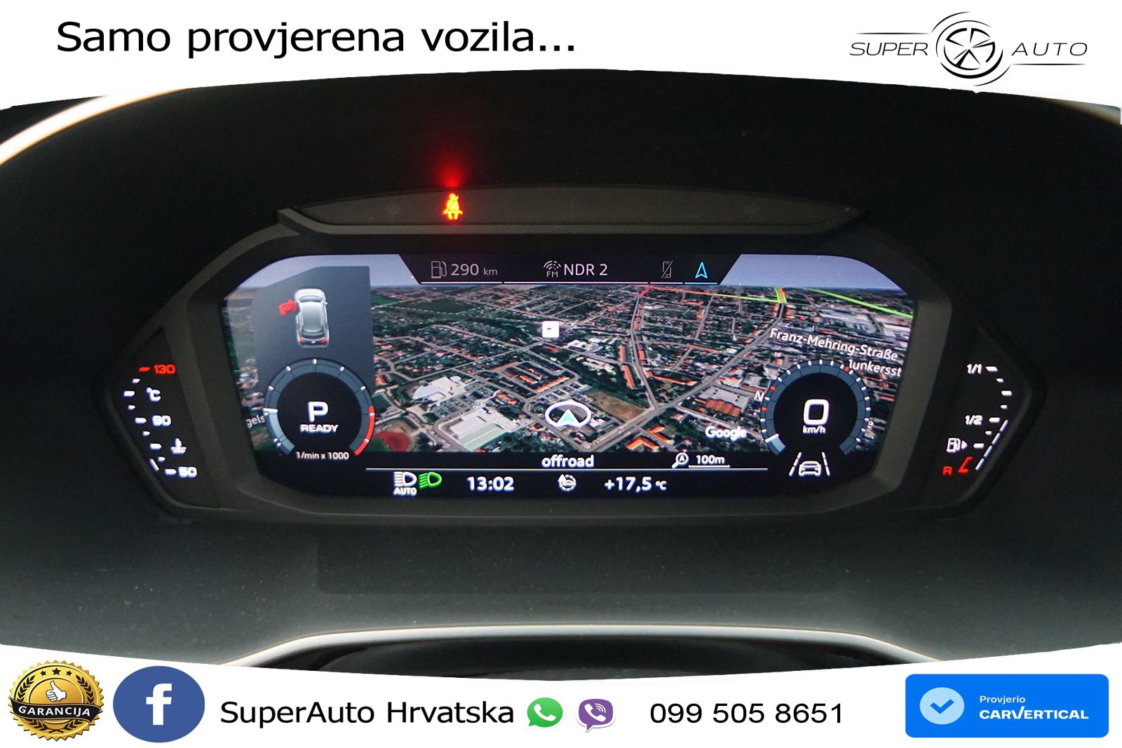 Audi Q3 40 TFSI (190 KS) quattro S tronic advanced LED+GR SJED+ACC