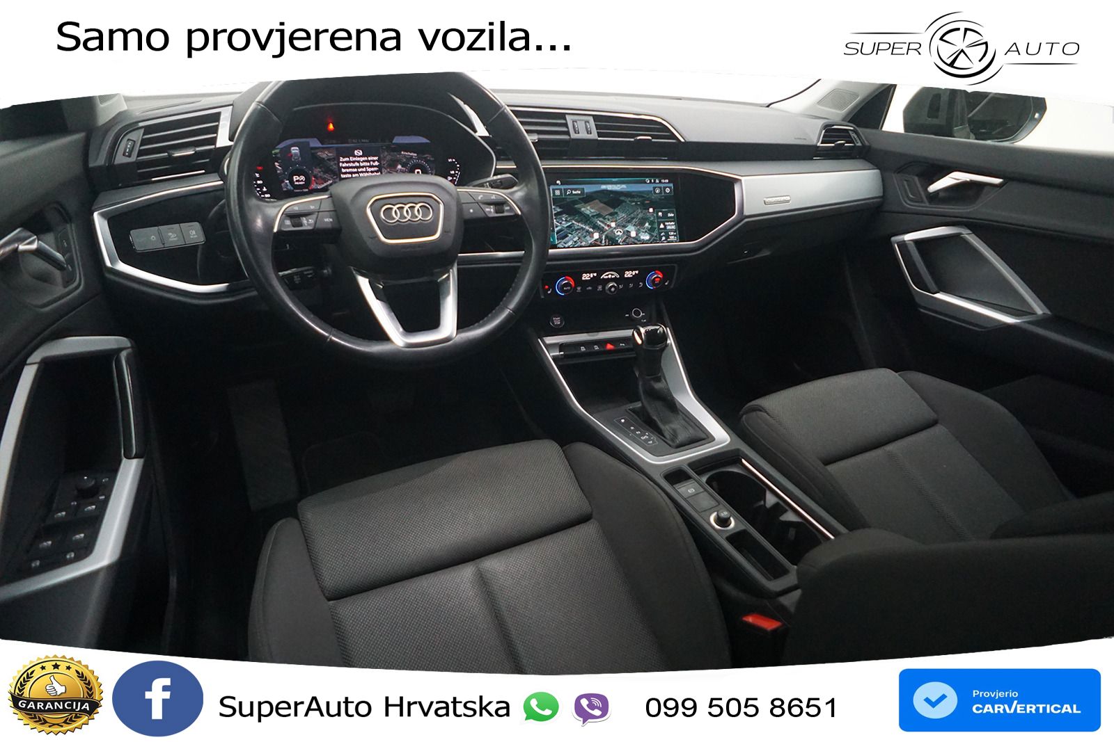 Audi Q3 40 TFSI (190 KS) quattro S tronic advanced LED+GR SJED+ACC