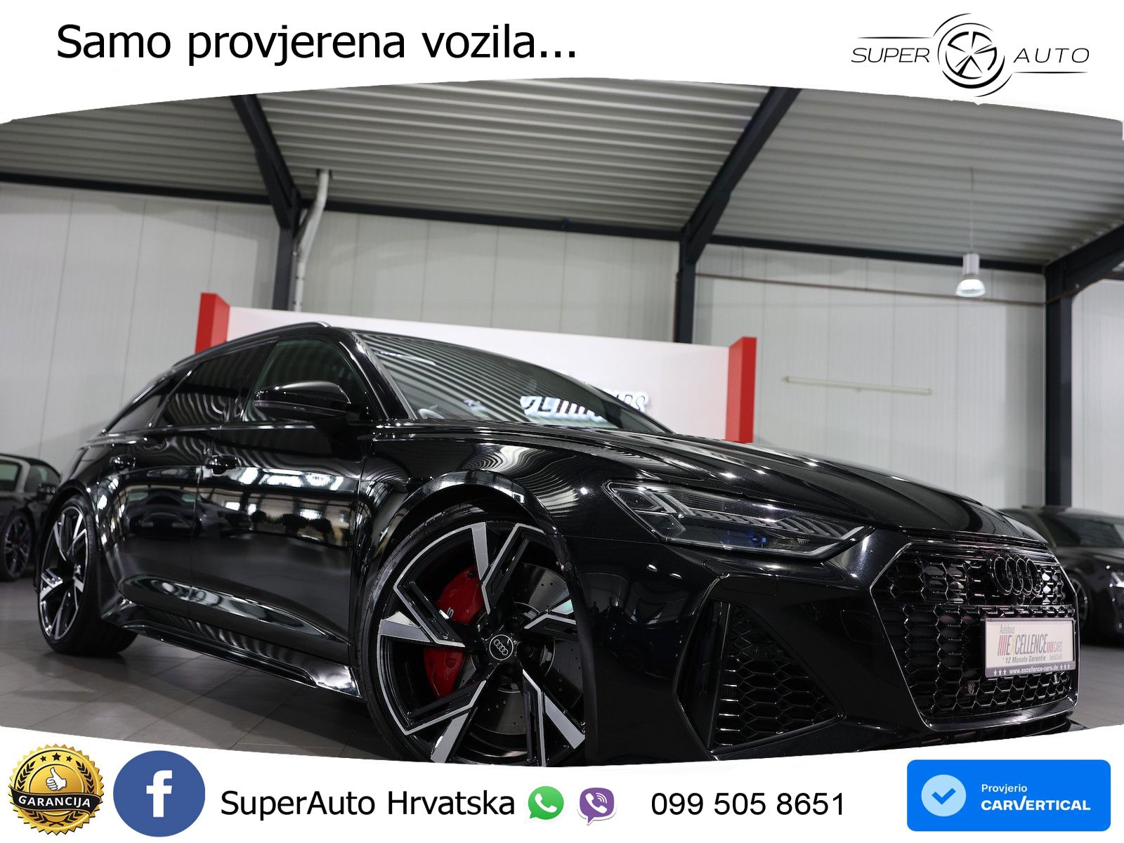 Audi RS6 Avant 4.0 TFSI V8 (600 KS) quattro Tiptronic