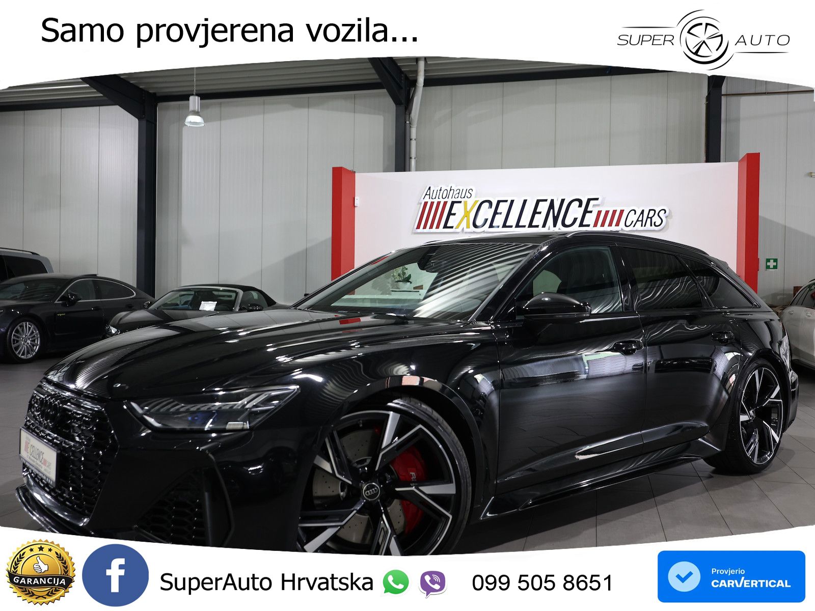 Audi RS6 Avant 4.0 TFSI V8 (600 KS) quattro Tiptronic