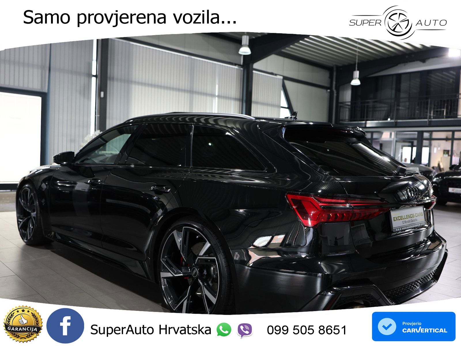 Audi RS6 Avant 4.0 TFSI V8 (600 KS) quattro Tiptronic