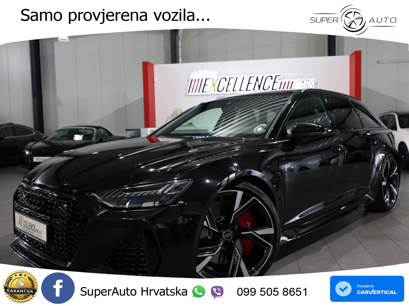 Audi RS6 Avant 4.0 TFSI V8 (600 KS) quattro Tiptronic