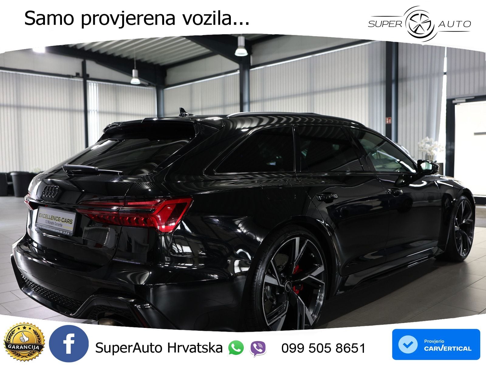 Audi RS6 Avant 4.0 TFSI V8 (600 KS) quattro Tiptronic
