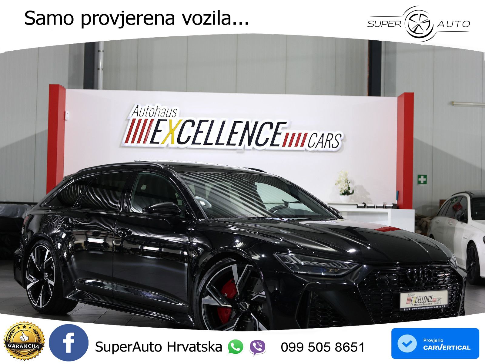Audi RS6 Avant 4.0 TFSI V8 (600 KS) quattro Tiptronic