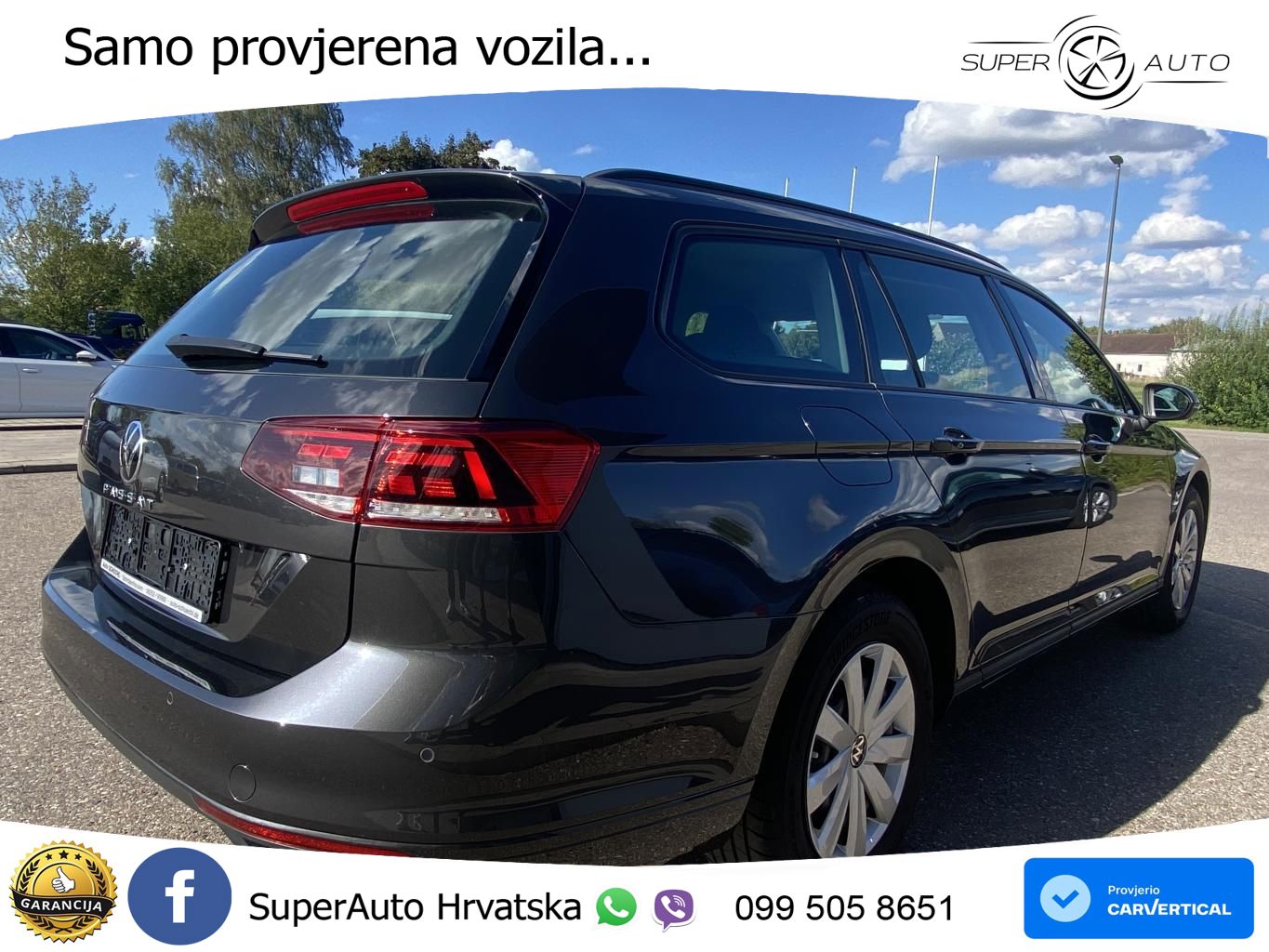 Volkswagen Passat Variant 2.0 TDI (122 KS) DSG LED+GR SJED+ACC