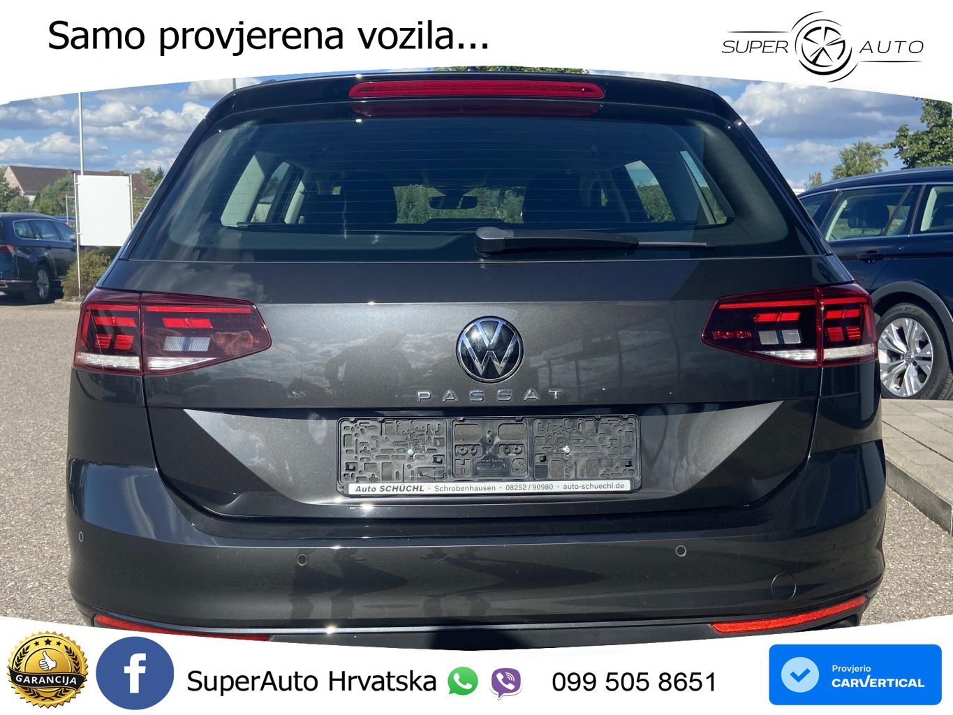 Volkswagen Passat Variant 2.0 TDI (122 KS) DSG LED+GR SJED+ACC