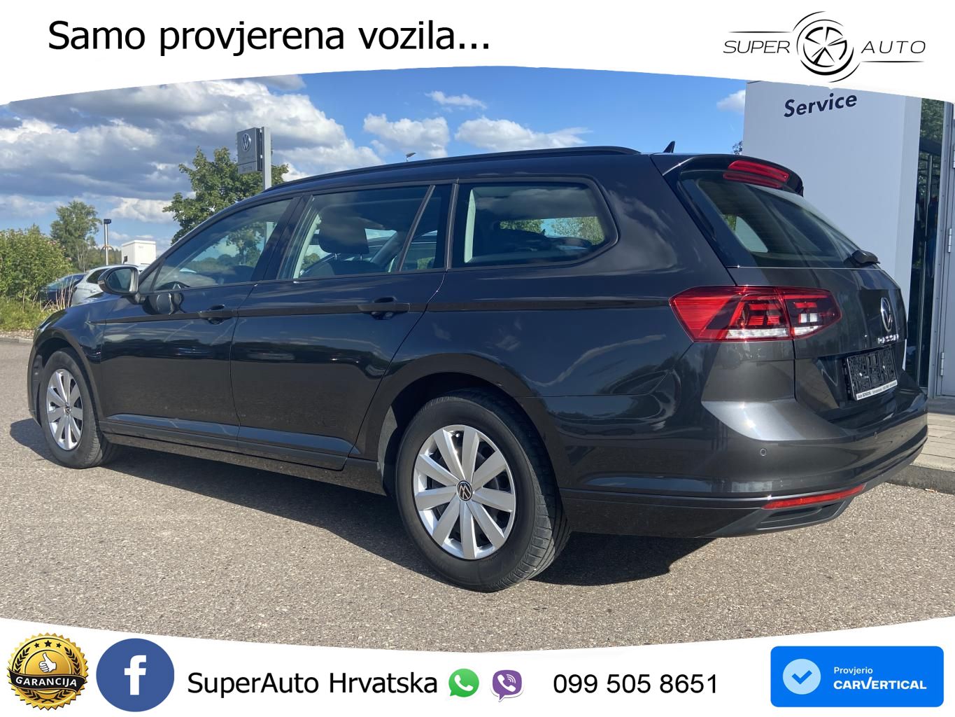 Volkswagen Passat Variant 2.0 TDI (122 KS) DSG LED+GR SJED+ACC