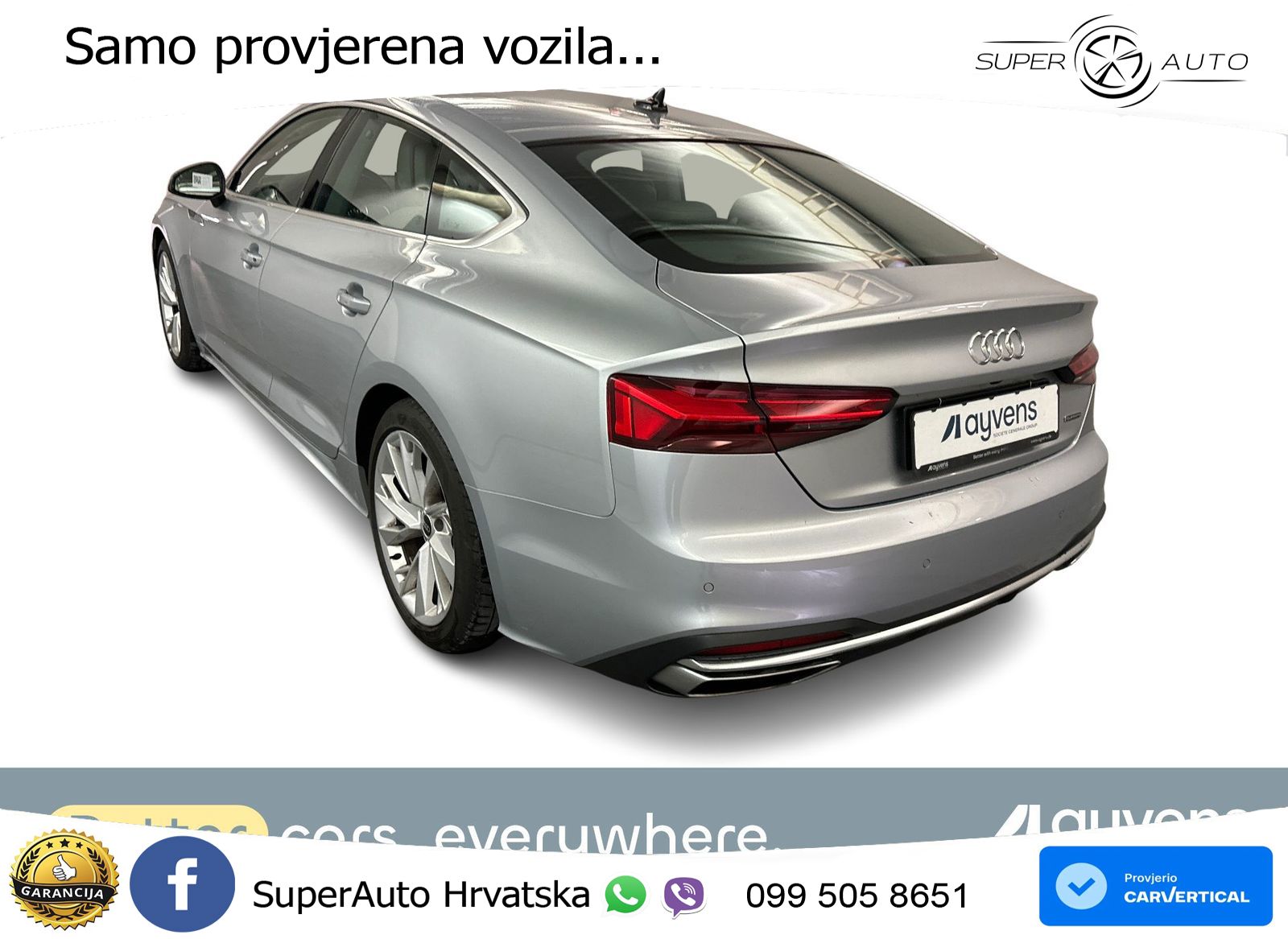 Audi A5 Sportback 40 TDI (204 KS) quattro S tronic advanced MATRIX+GR SJED+KAM