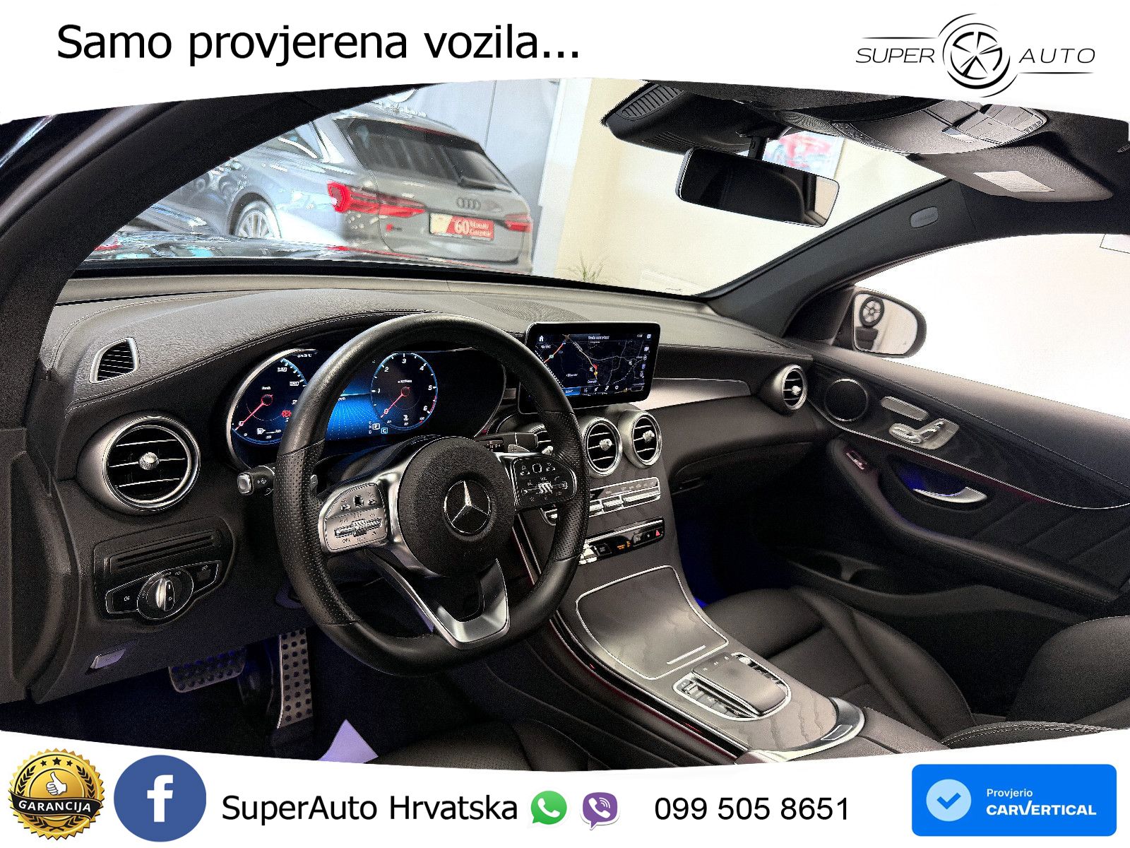 Mercedes GLC Coupe 300d (245 KS) 4MATIC G-TRONIC AMG LED+GR SJED+ACC