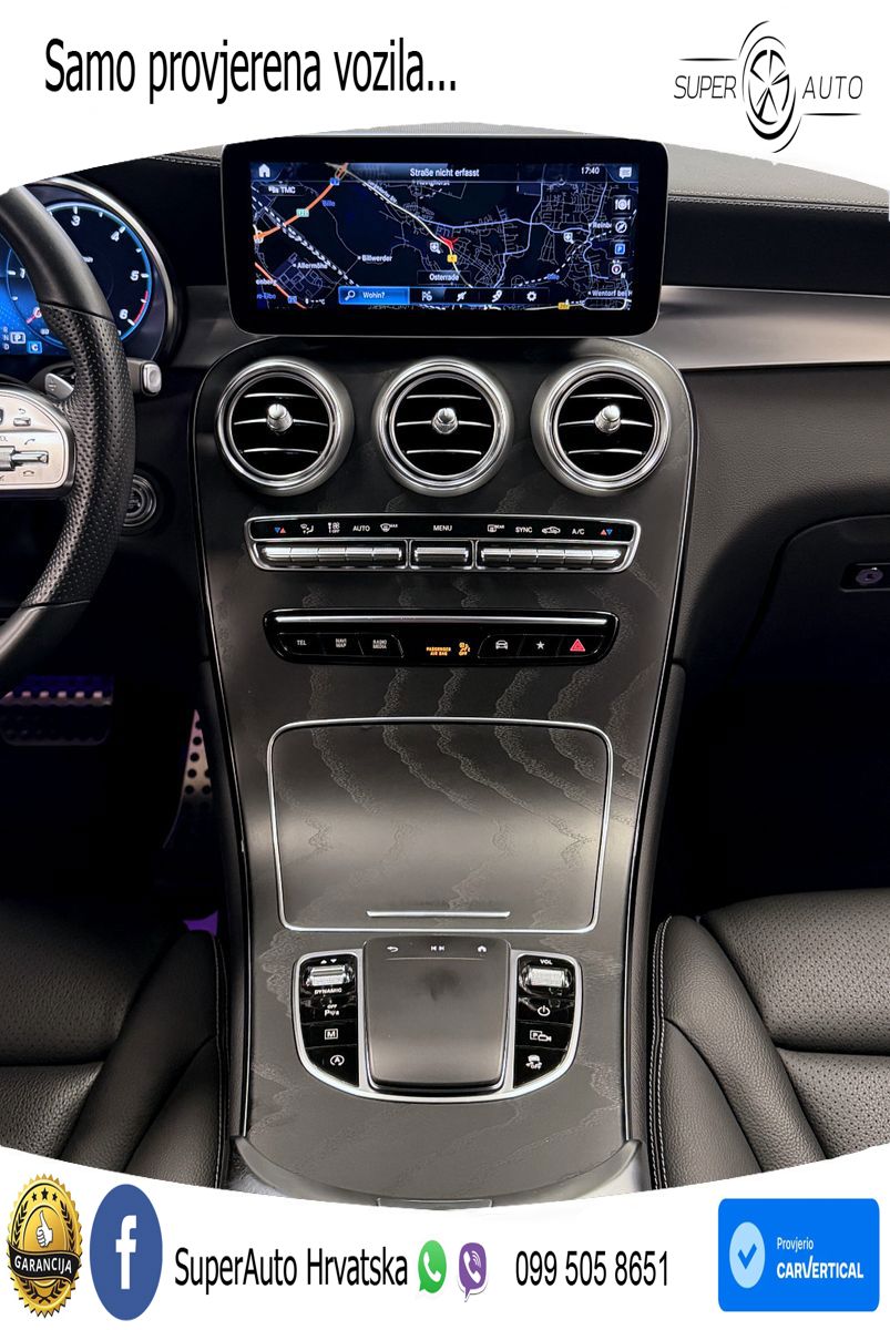 Mercedes GLC Coupe 300d (245 KS) 4MATIC G-TRONIC AMG LED+GR SJED+ACC