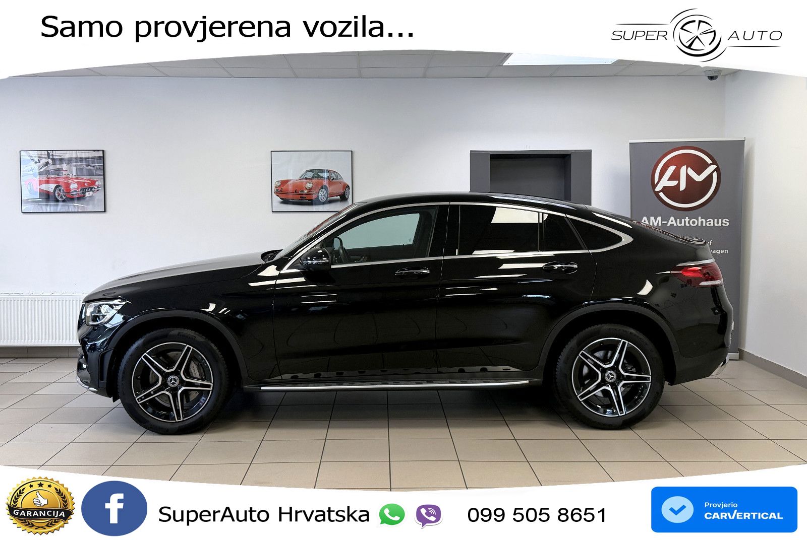 Mercedes GLC Coupe 300d (245 KS) 4MATIC G-TRONIC AMG LED+GR SJED+ACC