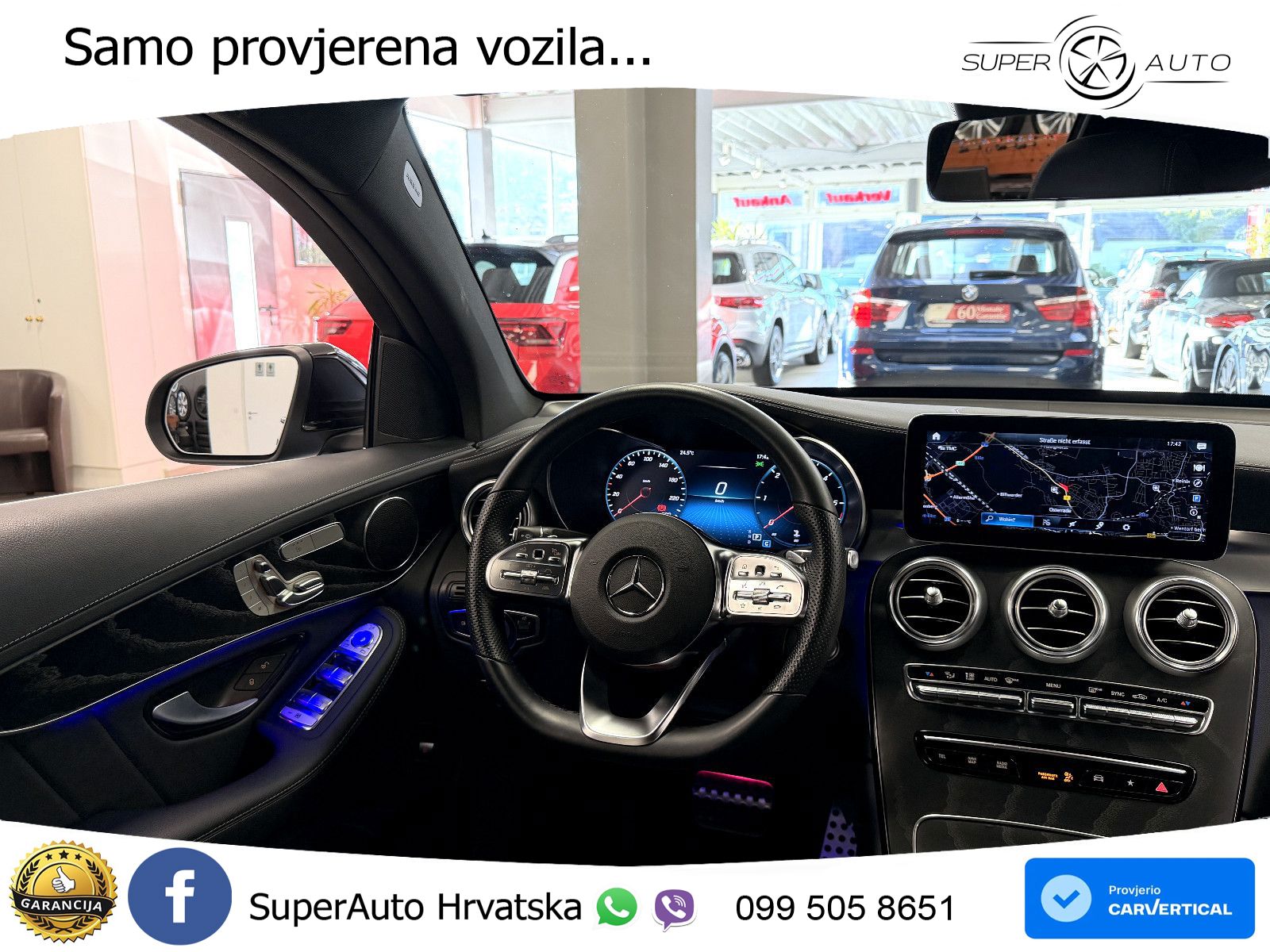 Mercedes GLC Coupe 300d (245 KS) 4MATIC G-TRONIC AMG LED+GR SJED+ACC