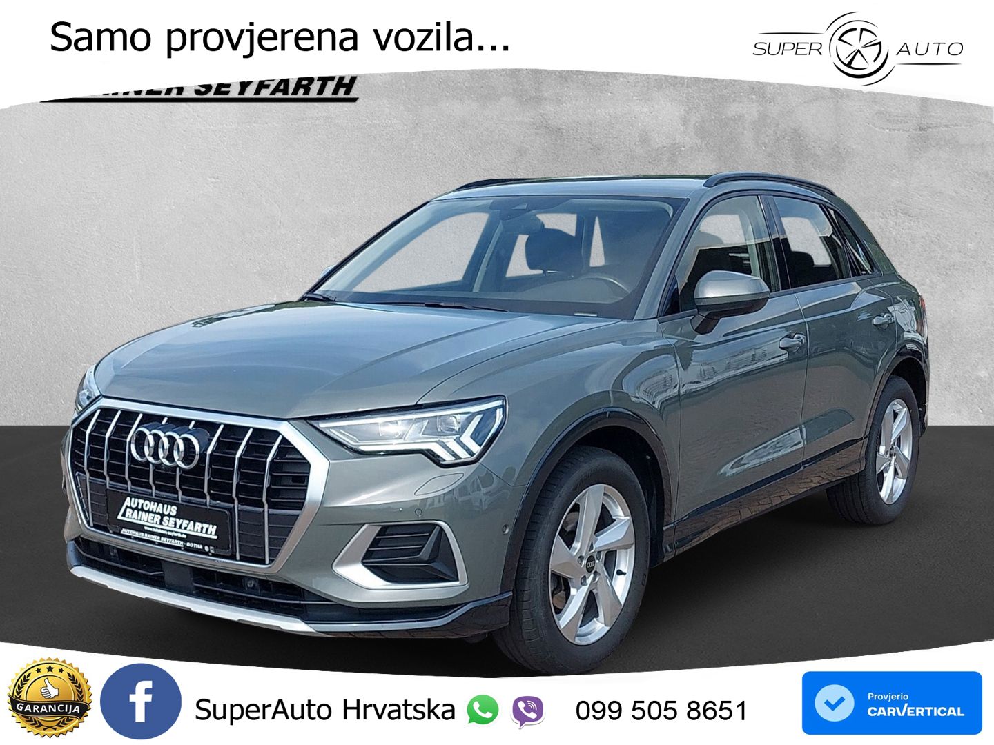 Audi Q3 35 TFSI (150 KS) S tronic advanced MATRIX+GR SJED+KAM