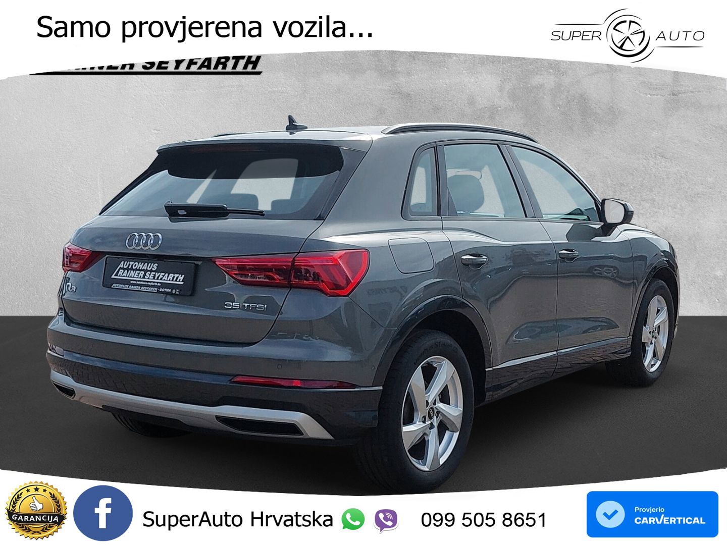 Audi Q3 35 TFSI (150 KS) S tronic advanced MATRIX+GR SJED+KAM