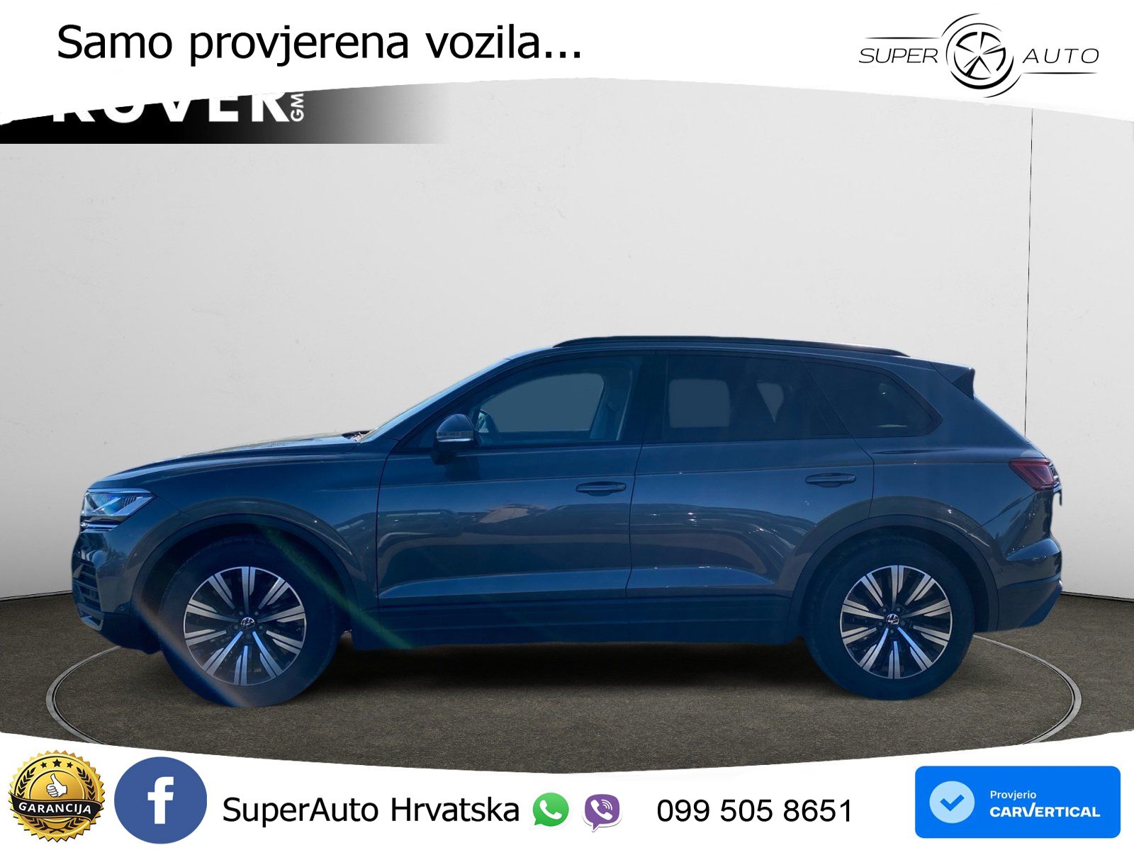 Volkswagen Touareg 3.0 V6 TDI (286 KS) 4MOTION Tiptronic ZRAČNI+ACC+GR SJED+KAM+PANO