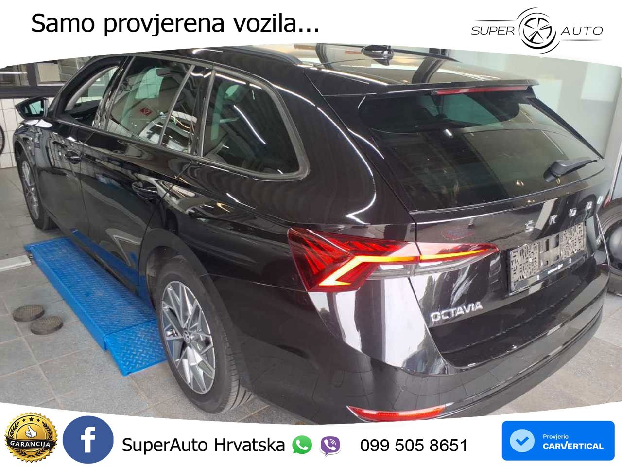 Škoda Octavia Combi 1.5 TSI EVO e-TEC (150 KS) DSG LED+GR SJED+ACC