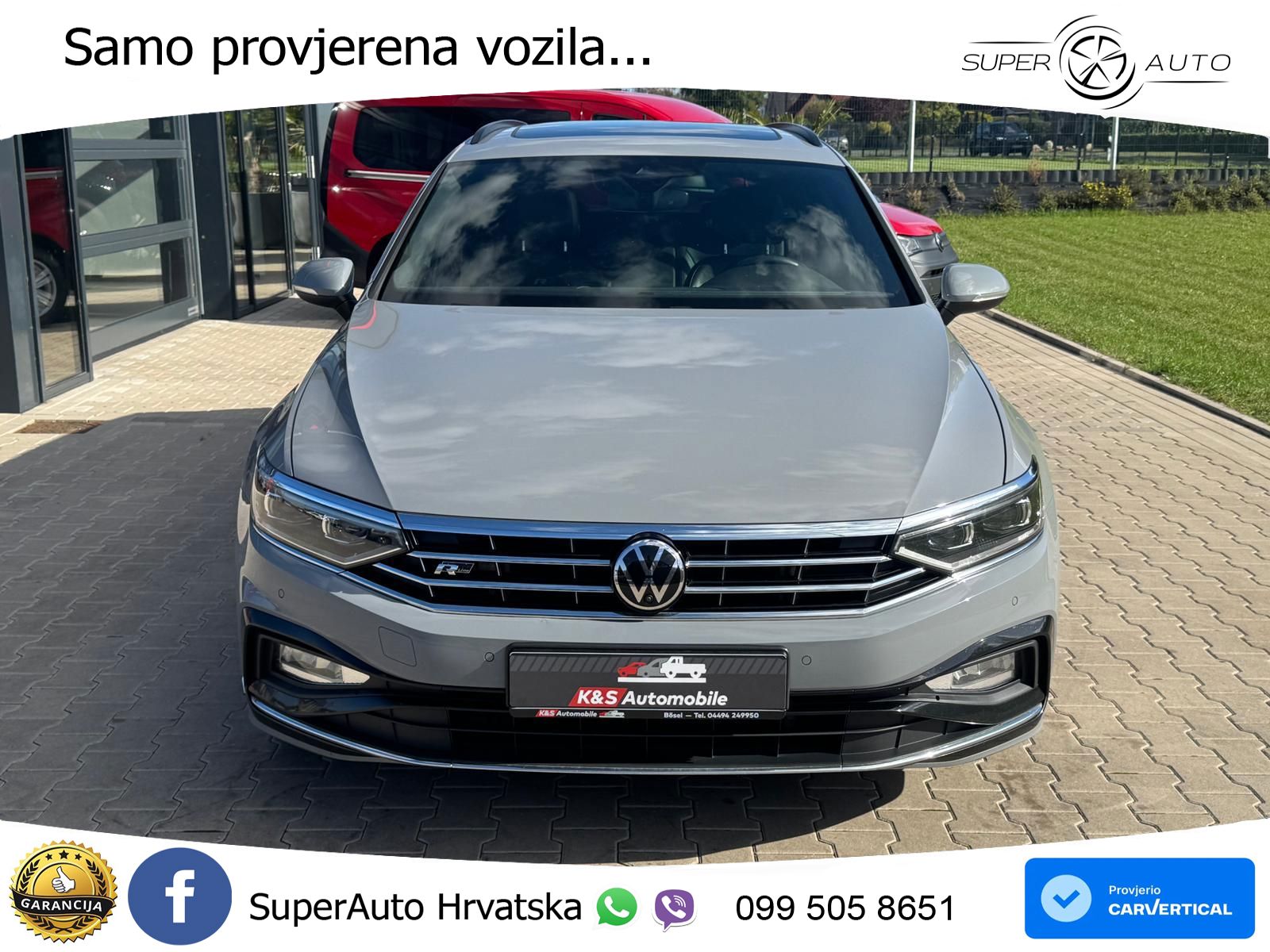 Volkswagen Passat Variant 2.0 TDI (200 KS) DSG R-Line MATRIX+GR SJED+KAM