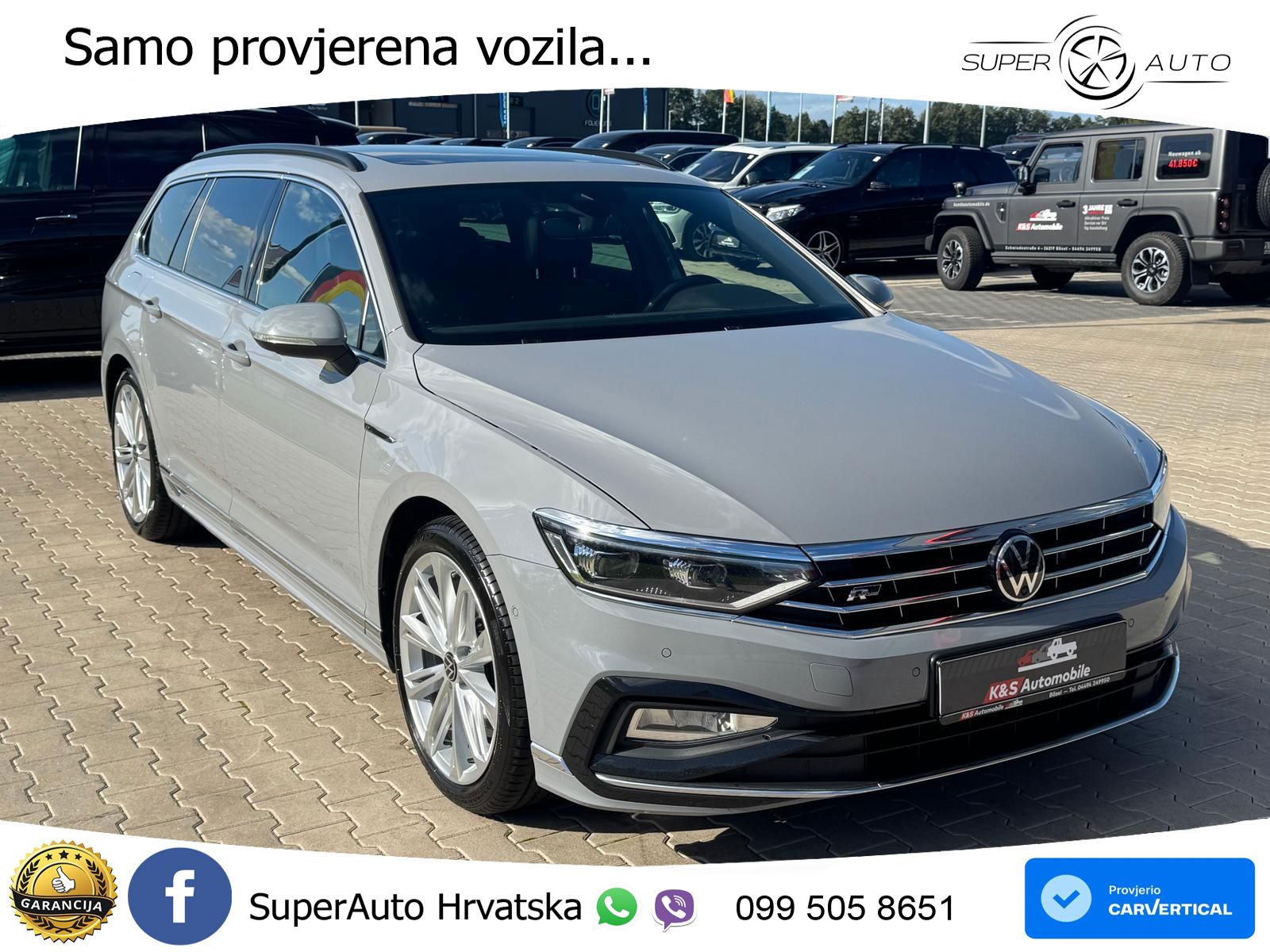 Volkswagen Passat Variant 2.0 TDI (200 KS) DSG R-Line MATRIX+GR SJED+KAM