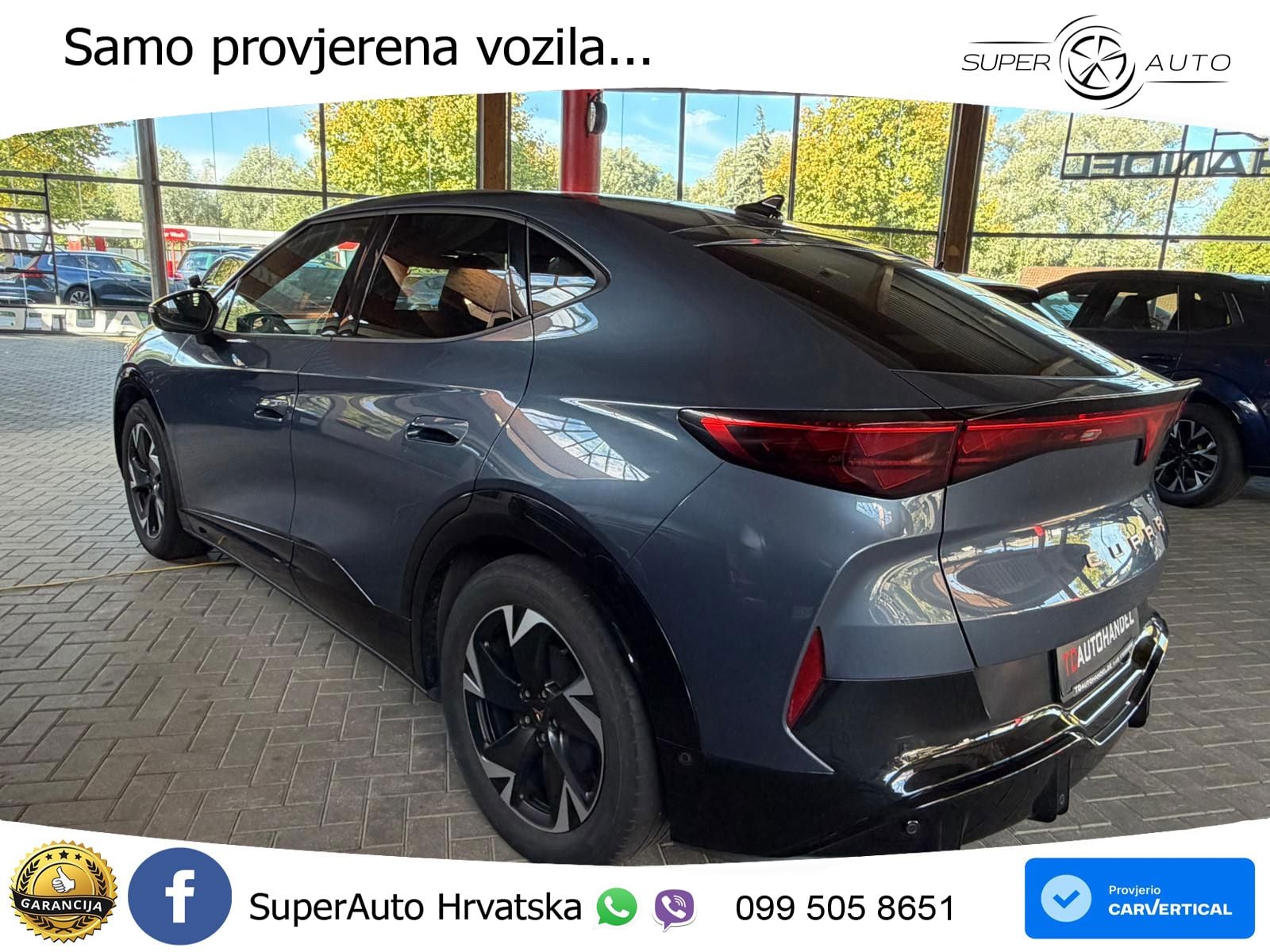 Cupra Tavascan 82 kWh (286 KS) LED+GR SJED+ACC