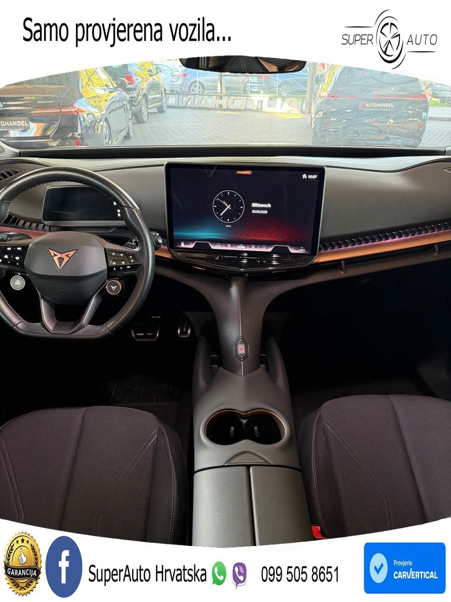 Cupra Tavascan 82 kWh (286 KS) LED+GR SJED+ACC