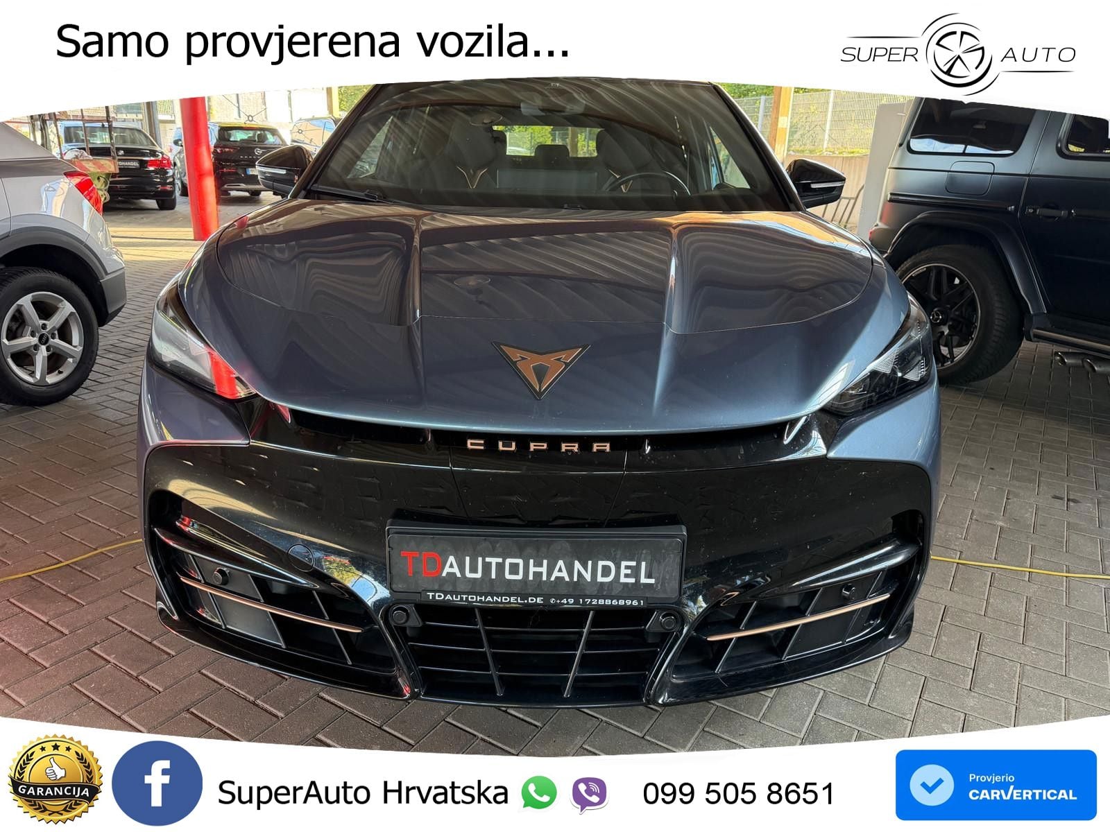 Cupra Tavascan 82 kWh (286 KS) LED+GR SJED+ACC