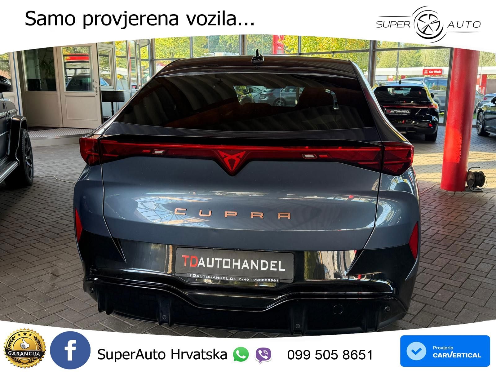 Cupra Tavascan 82 kWh (286 KS) LED+GR SJED+ACC